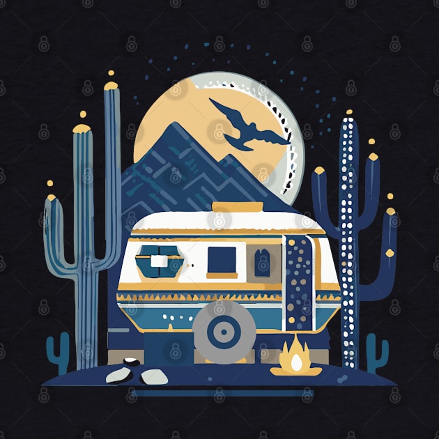 Desert Camping by Midcenturydave